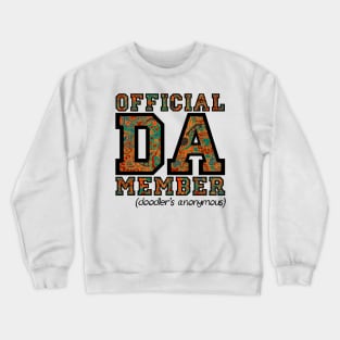 Doodle Hearts by an official DA Member. (Doodlers Anonymous) Crewneck Sweatshirt